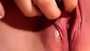 She gets an EXTRA CLOSEUP while PLAYING with her CLITTY, ending in ORGASMIC SPASM