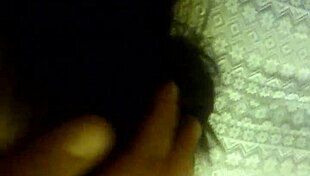 My asian girlfriend gives a blowjob and swallows the cum.