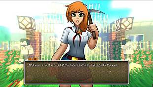 i milk huge tits from furry cowgirls in hornycraft hentai parody