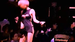 Hot Disco Dance at Night Club