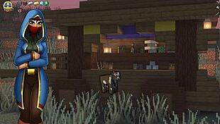 i milk huge tits from furry cowgirls in hornycraft hentai parody