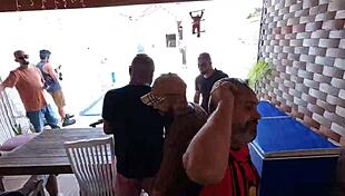 what happened in the naughty music video production?