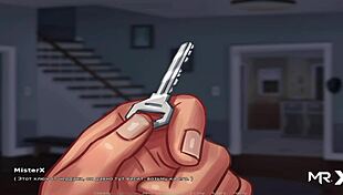 Summertime Saga - Displaying Abs to Character in Episode 19