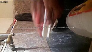 I love washing Alondra's panties in this femdom fetish session.