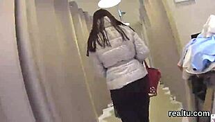 Striking Czech teen gets seduced in the mall, receiving a hardcore POV blowjob and anal