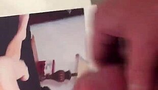 i pay tribute to patti august with my cum while masturbating