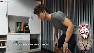 i rub on strapon and boobs and cum - girls fly orgasm