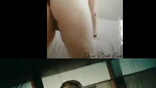 caskey and me in a music video collage