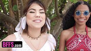 לא מאמין שהחברות שלי בת 18+ עם תחת גדול השתוללו באורגיה בים עם 420