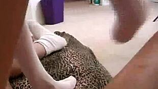 Petite Slut Gives POV Blowjob, Teases, Strips, Sucks Cock, Handjobs, Rips Clothes!