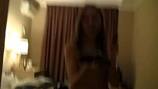 sweet teen says, 'watch me dance and undress in bedroom'