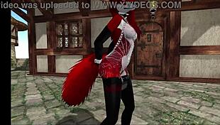 Diamond Dress Dance In Second Life Furry