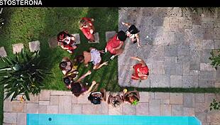 Latina Amateurs Party Hard at Brazilian Carnival! Lesbian Fun Explodes!