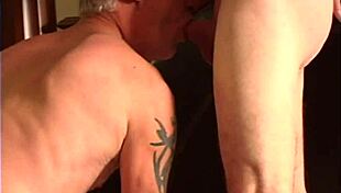 three horny cocksuckers licked and sucked in missionary