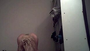 Big Russian Blonde Bent Over in Doggystyle and Cowgirl Riding!