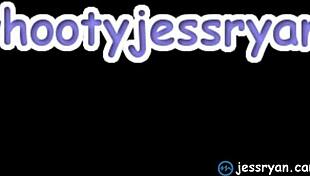 hot blonde milf jess ryan performs hardcore sex on live webcam showing her tits and pussy while masturbating