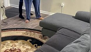 in the quiet of the night, a teen slut with big tits sucked on a monster black cock, leading to an interracial creampie that left her moaning