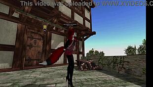 Diamond Dress Dance In Second Life Furry