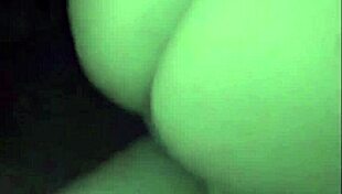 i'm fucking this mature woman in the ass so hard! Her big ass bounces as her pussy drips.