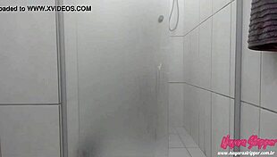 Nayara the blonde amateur enjoys a relaxing bath