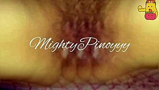 Hey, check out this asian babe's sloppy blowjob up close