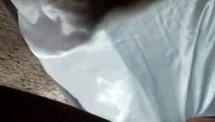 White girl performs intense deepthroat