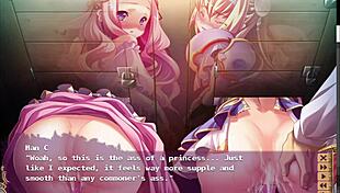 kuroinu heroine gets bound for group blowjob and creampie