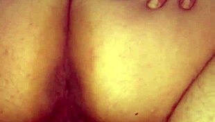 Watch that sexy ass get fucked hard by her shaved cock?