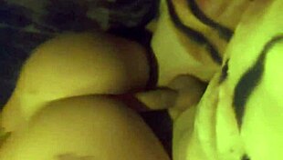 I was servicing a client in the truck, but he came too soon.