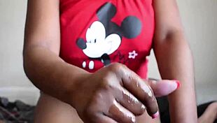 milf gives jerk off instructions at home