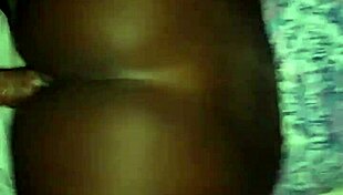 big booty gets fucked doggystyle, bent over and wet