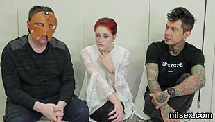 horny sweetie brought in anal nuthouse for therapy