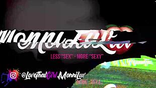 i love what this ebony milf does with cum