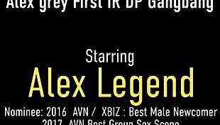 Blonde Alex Grey Rides Monster Cock Anal