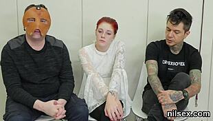 horny sweetie brought in anal nuthouse for therapy