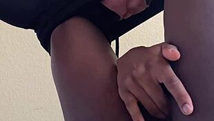 Princess Fingering Her Tight Hairy Pussy