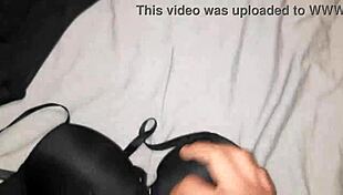 I cum on my best friend's new bra!