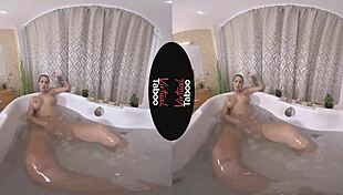 Oh, That Round Butt in the Bubble Bath! POV Taboo Boobs