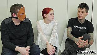 horny sweetie brought in anal nuthouse for therapy