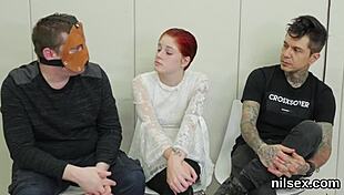 horny sweetie brought in anal nuthouse for therapy