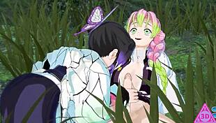shinobu mitsuri kimetsu no yaiba futanari hentai videos gameplay uncensored