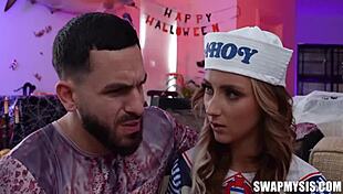 Macy meadows and leana lovings emotionally summon peter green and nicky rebel in nature