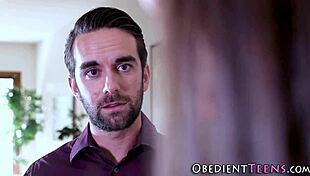 Kinky Teen Riding Cock With Rough Facial