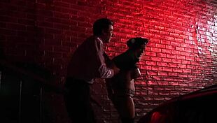 The horny cop rides the handsome guy in cowgirl position, sucking his cock before fucking him hard.