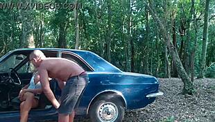 An interracial anal session with a hot anal creampie with a prostitute