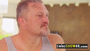 Topless swinger babes play softcore sex games outdoors. Their bodies tease in the open air.