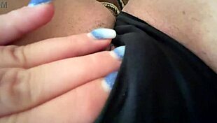 Closeup Morning Pussy Masturbation in Panties