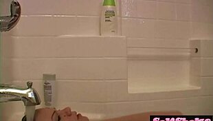 Addison Enjoys Shower Shaving