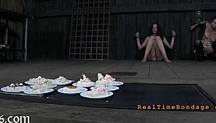 Four Beauties Inside Tiny Cage