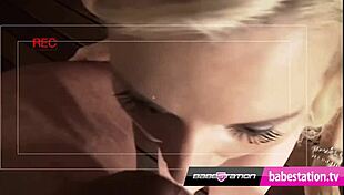 Amateur Blonde Learns Hardcore Casting Ropes